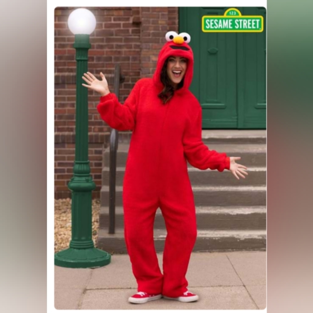 Adult Elmo Onsie